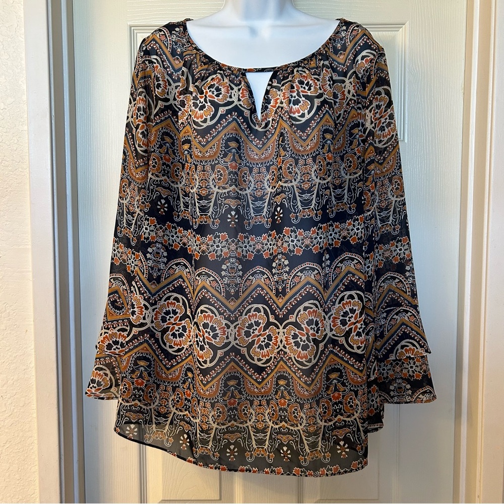 ALYX • Semi Sheer Bohemian Top